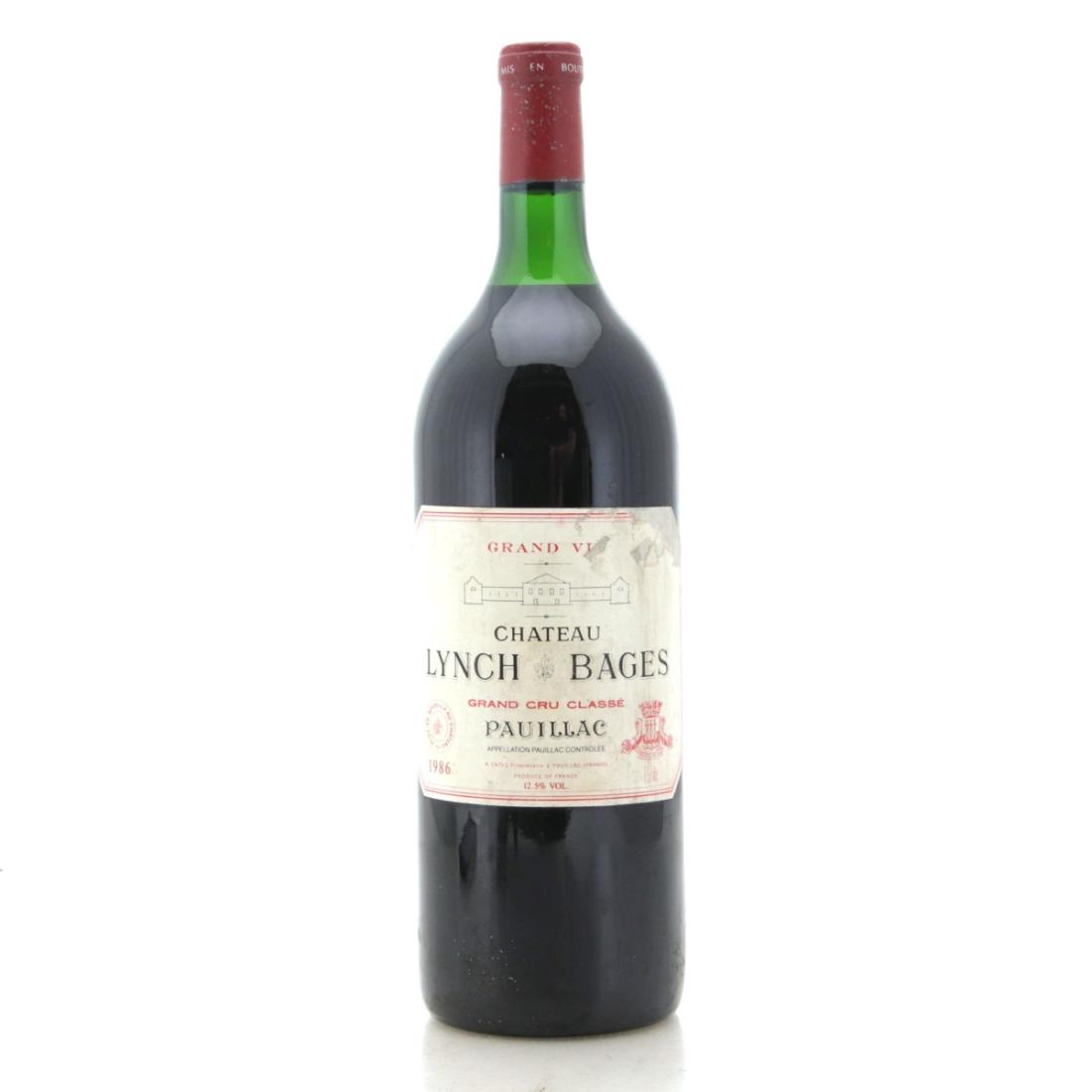 Château Lynch-Bages 1986 / Magnum Wine | Wine Auctioneer